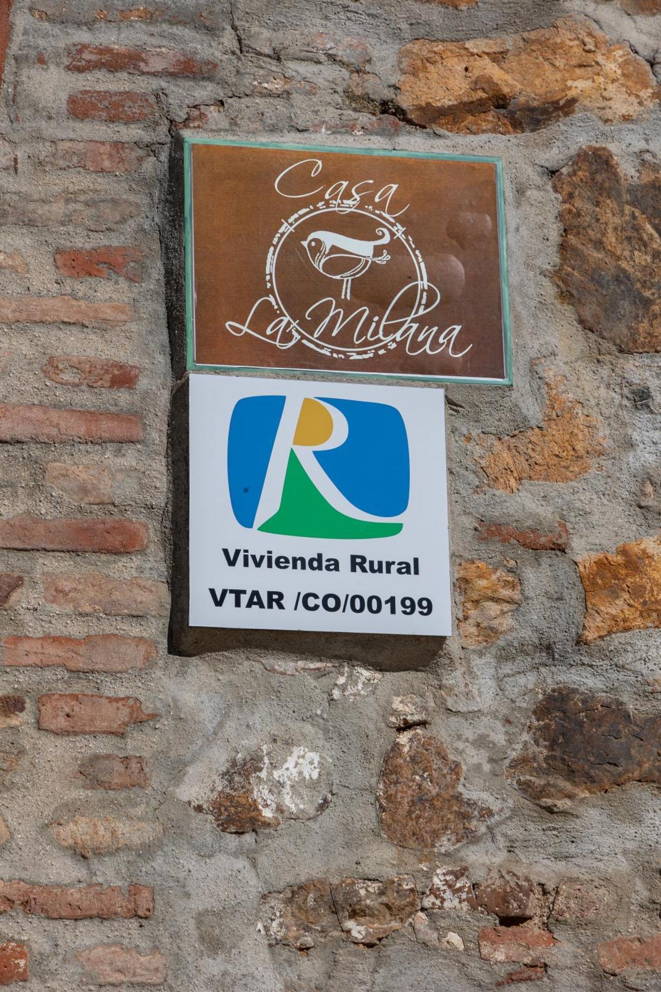 Casa Rural La Milana Doña Rama Zewnętrze zdjęcie